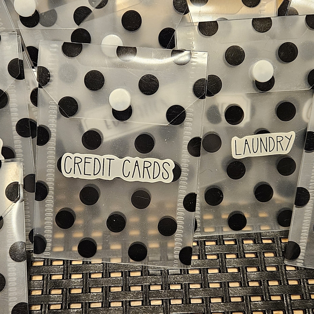 Polka Dot Cash Envelope Sytem